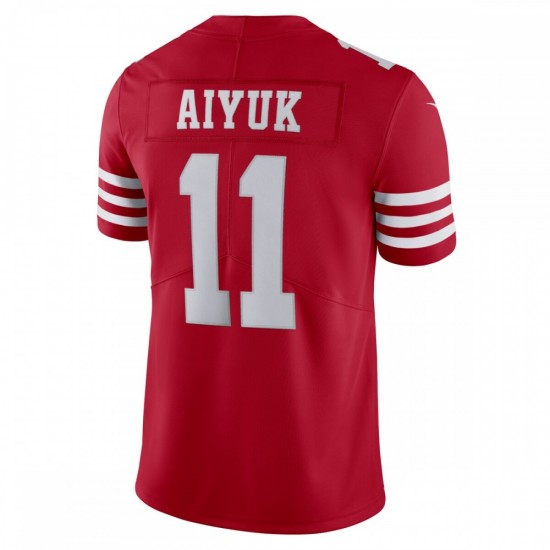 Brandon Aiyuk San Francisco 49ers Nike Vapor Limited Jersey - Scarlet