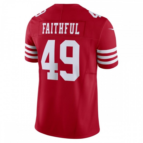 The Faithful San Francisco 49ers Nike Vapor F.U.S.E. Limited  Jersey - Scarlet