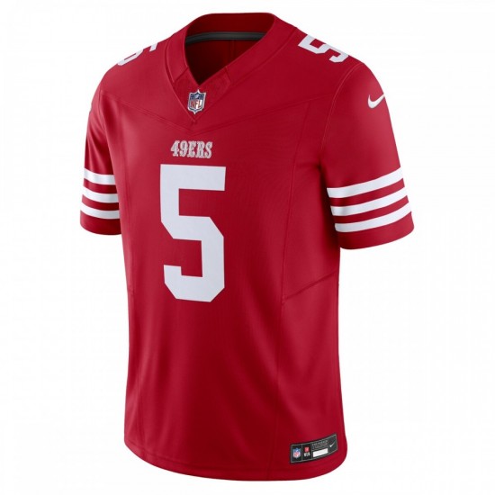 Trey Lance San Francisco 49ers Nike Vapor F.U.S.E. Limited  Jersey - Scarlet