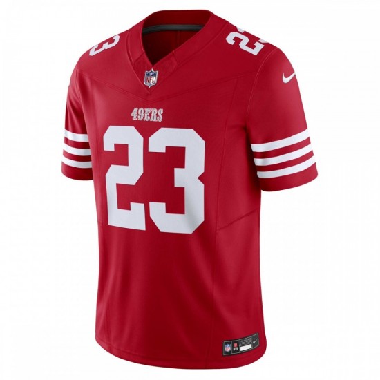 Christian McCaffrey San Francisco 49ers Nike Vapor F.U.S.E. Limited Jersey - Scarlet