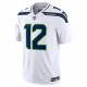 12 Fan Seattle Seahawks Nike Vapor F.U.S.E. Limited Jersey - White