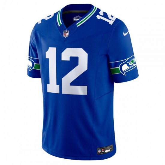 12th Fan Seattle Seahawks Nike Vapor F.U.S.E. Limited Jersey - Royal