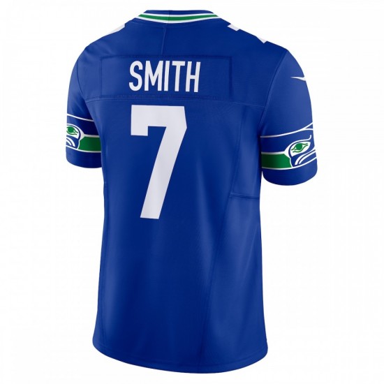 Geno Smith Seattle Seahawks Nike Alternate Vapor F.U.S.E. Limited Jersey - Royal