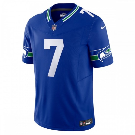 Geno Smith Seattle Seahawks Nike Alternate Vapor F.U.S.E. Limited Jersey - Royal