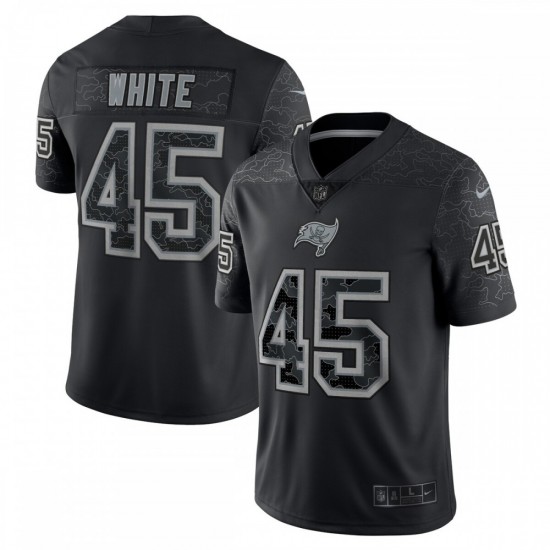 Devin White Tampa Bay Buccaneers Nike RFLCTV Limited Jersey - Black