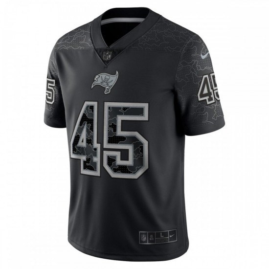 Devin White Tampa Bay Buccaneers Nike RFLCTV Limited Jersey - Black