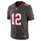 Tom Brady Tampa Bay Buccaneers Nike Alternate Vapor Untouchable Limited Jersey - Pewter