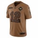 Tom Brady Tampa Bay Buccaneers Nike 2023 Salute To Service Limited Jersey - Brown