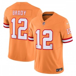 Tom Brady Tampa Bay Buccaneers Nike Vapor F.U.S.E. Limited Jersey - Orange