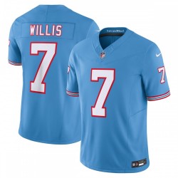 Malik Willis Tennessee Titans Nike Vapor F.U.S.E. Limited Jersey - Light Blue