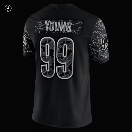 Chase Young Washington Commanders Nike RFLCTV Limited Jersey - Black