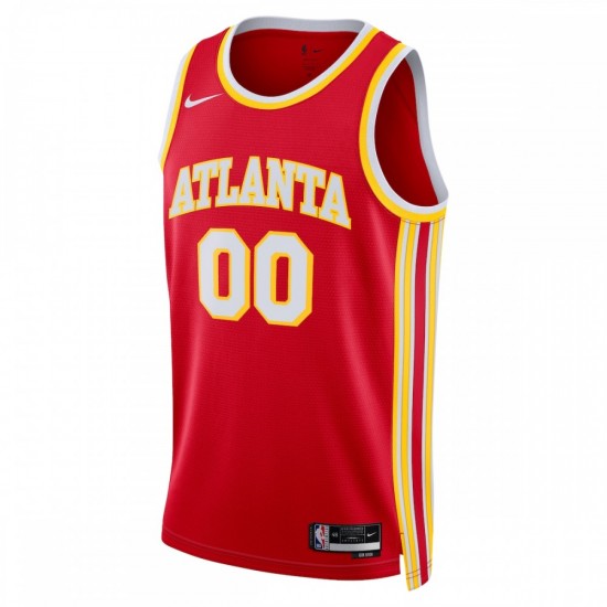 Atlanta Hawks Nike Unisex 2022/23 Swingman Custom Jersey Red - Icon Edition