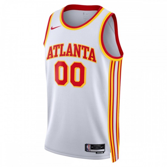 Atlanta Hawks Nike Unisex 2022/23 Swingman Custom Jersey White - Association Edition