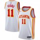 Men's Atlanta Hawks Trae Young #11 Nike White 2020/21 Swingman Jersey - Association Edition