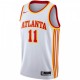 Men's Atlanta Hawks Trae Young #11 Nike White 2020/21 Swingman Jersey - Association Edition