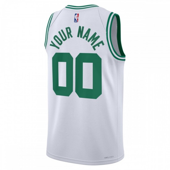 Boston Celtics Nike Unisex 2022/23 Swingman Custom Jersey White - Association Edition