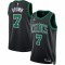 Jaylen Brown Boston Celtics Jordan Brand 2022/23 Statement Edition Swingman Jersey - Black