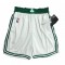 Men's Boston Celtics Nike White 2021/22 Swingman Shorts - Association Edition