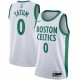 Men's Boston Celtics Jayson Tatum #0 Nike White 2020/21 Swingman Player Jersey – City Edition