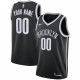 Brooklyn Nets Nike Youth Swingman Custom Jersey Black - Icon Edition