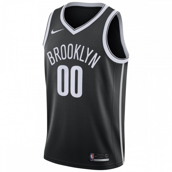 Brooklyn Nets Nike Swingman Custom Jersey Black - Icon Edition