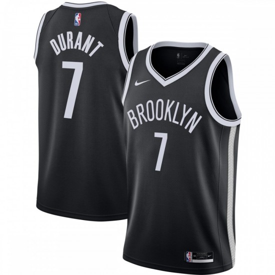 Kevin Durant Brooklyn Nets Nike 2020/21 Swingman Jersey - Black - Icon Edition