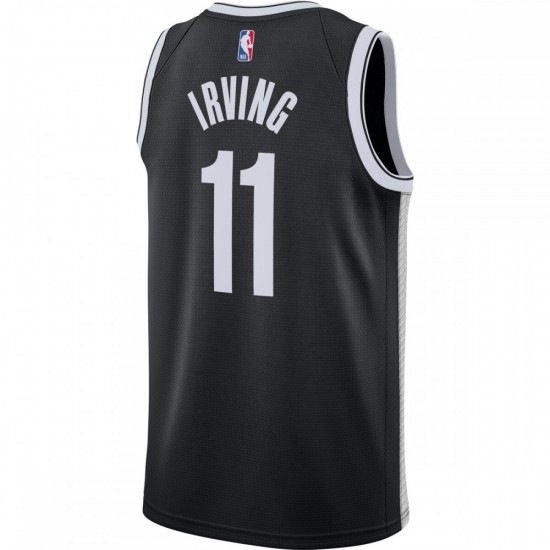 Kyrie Irving Brooklyn Nets Nike 2020/21 Swingman Jersey - Black - Icon Edition