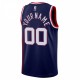 Brooklyn Nets Nike 2021/22 Swingman Custom Jersey - City Edition - Navy