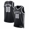 Brooklyn Nets Nike 2021/22 Diamond Swingman Custom Jersey - Icon Edition - Black