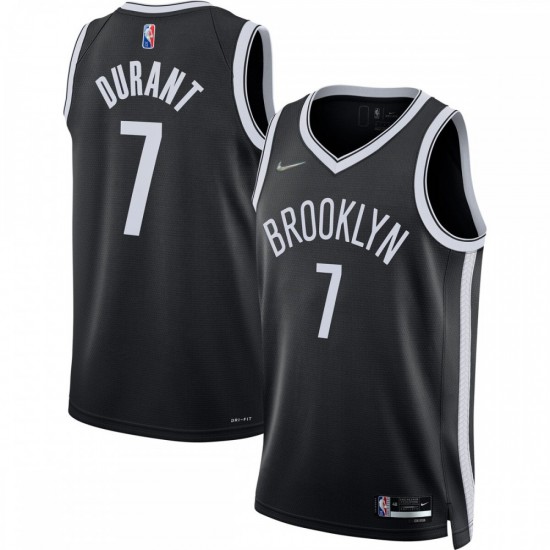 Kevin Durant Brooklyn Nets Nike 2021/22 Diamond Swingman Jersey - Icon Edition - Black