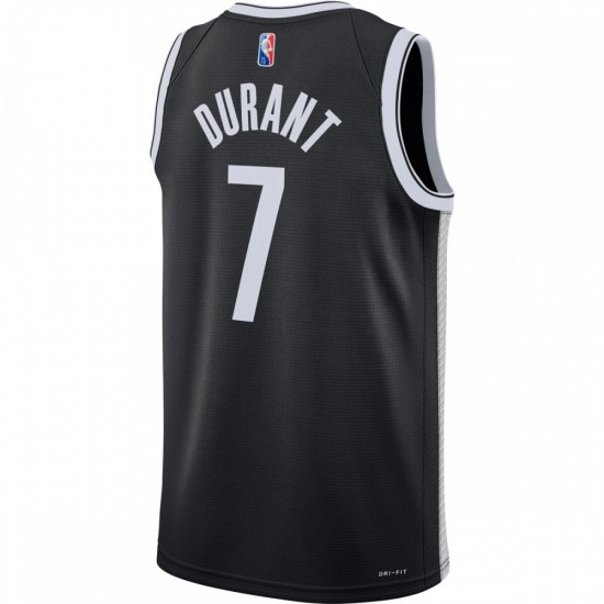 Kevin Durant Brooklyn Nets Nike 2021/22 Diamond Swingman Jersey - Icon Edition - Black