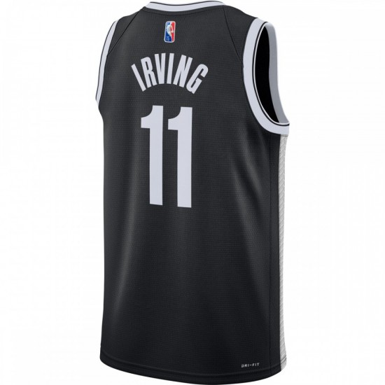 Kyrie Irving Brooklyn Nets Nike 2021/22 Diamond Swingman Jersey - Icon Edition - Black