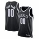 Brooklyn Nets Nike Unisex 2022/23 Swingman Custom Jersey Black - Icon Edition