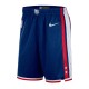 Men's Brooklyn Nets Nike Navy 2021/22 Diamond Swingman Shorts - City Edition