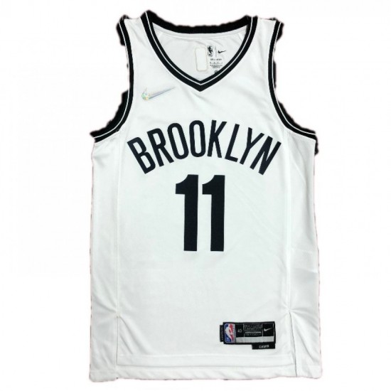 Men's Brooklyn Nets Kyrie Irving #11 Nike White 2021 Swingman NBA Jersey - Icon Edition