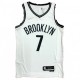 Men's Brooklyn Nets Kevin Durant #7 Nike White 2021 Swingman NBA Jersey - Icon Edition