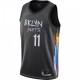 Men's Brooklyn Nets Kyrie Irving #11 Nike Black 2020/21 Swingman Player Jersey – City Edition