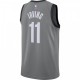 Men's Brooklyn Nets Kyrie Irving #11 Jordan Gray 2020/21 Swingman Jersey - Statement Edition