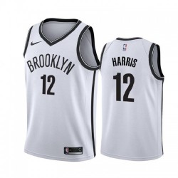 Men's Brooklyn Nets Joe Harris #12 White 20/21 Swingman Jersey - Association Edition