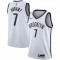 Men's Brooklyn Nets Kevin Durant No.7 Nike White 2020/21 Swingman Jersey - Association Edition