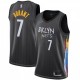 Men's Brooklyn Nets Kevin Durant #7 Nike Black 2020/21 Swingman Player Jersey – City Edition