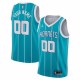 Charlotte Hornets Jordan Brand 2020/21 Swingman Custom Jersey - Icon Edition - Teal