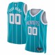 Charlotte Hornets Jordan Brand Unisex 2022/23 Swingman Custom Jersey Teal - Icon Edition