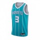 Men's Charlotte Hornets Terry Rozier #3 Jordan Blue Swingman NBA Jersey - Association Edition