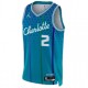 Men's Charlotte Hornets LaMelo Ball #2 Nike Blue 2021/22 Swingman NBA Jersey - City Edition