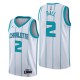 Men's Charlotte Hornets Lamelo Ball #2 Jordan White 2020/21 Swingman Jersey - Association Edition