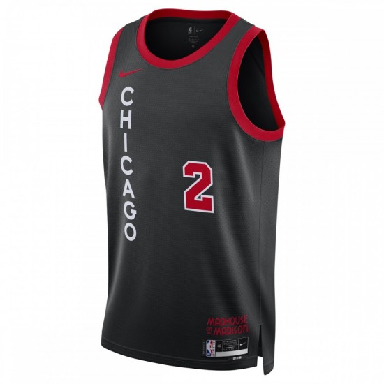 Lonzo Ball Chicago Bulls Nike Unisex 2023/24 Swingman Jersey - Black - City Edition