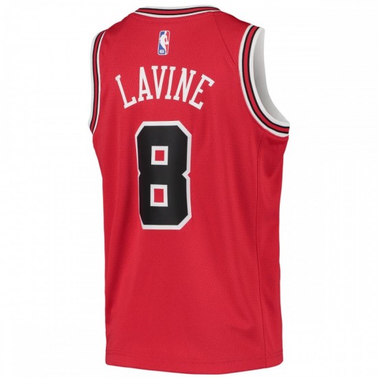 Zach LaVine Chicago Bulls Nike Youth 2020/21 Swingman Jersey - Icon Edition - Red