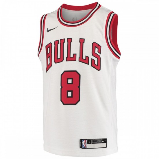 Zach LaVine Chicago Bulls Nike Youth 2020/21 Swingman Jersey - Association Edition - White