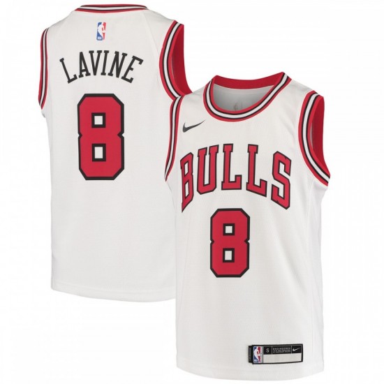 Zach LaVine Chicago Bulls Nike Youth 2020/21 Swingman Jersey - Association Edition - White